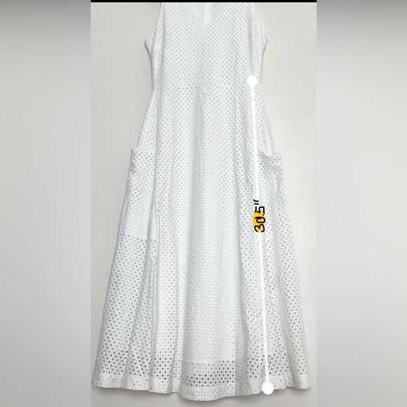 Banana Republic Lace Fit + Flare Midi Dress. - Picture 12 of 14